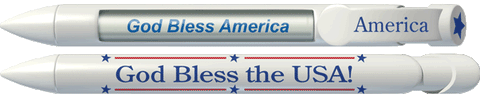 God Bless the USA Pen