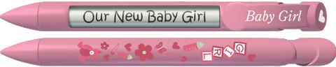 Baby Girl Blocks Pen