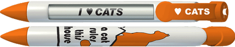 Cats Own The House Greeting Pen®