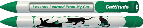 Cattitude Greeting Pen®