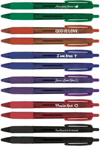 Christian Inspirational 12 Pack of 6 Designs
