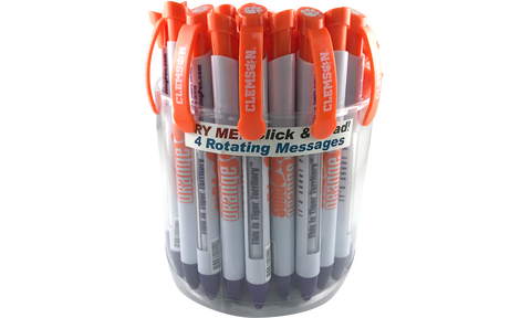 Clemson University Braggin' Rights® Collegiate Value Pack Canister of 36 pens