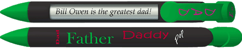 PERSONALIZED #1 Dad Pen