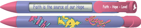 Faith, Hope, and Love Scripture Pen®
