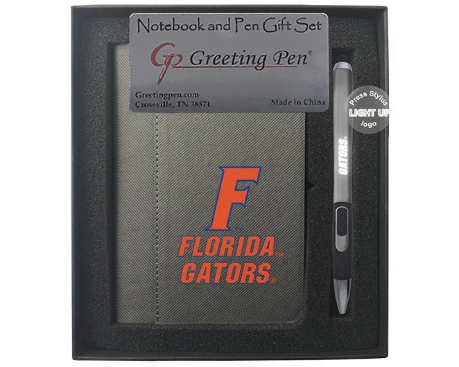 Florida: University of Florida Small Notebook Light Up Gift Set