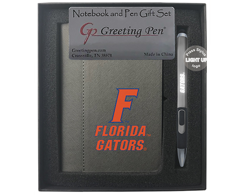 Florida: University of Florida Small Notebook Light Up Gift Set