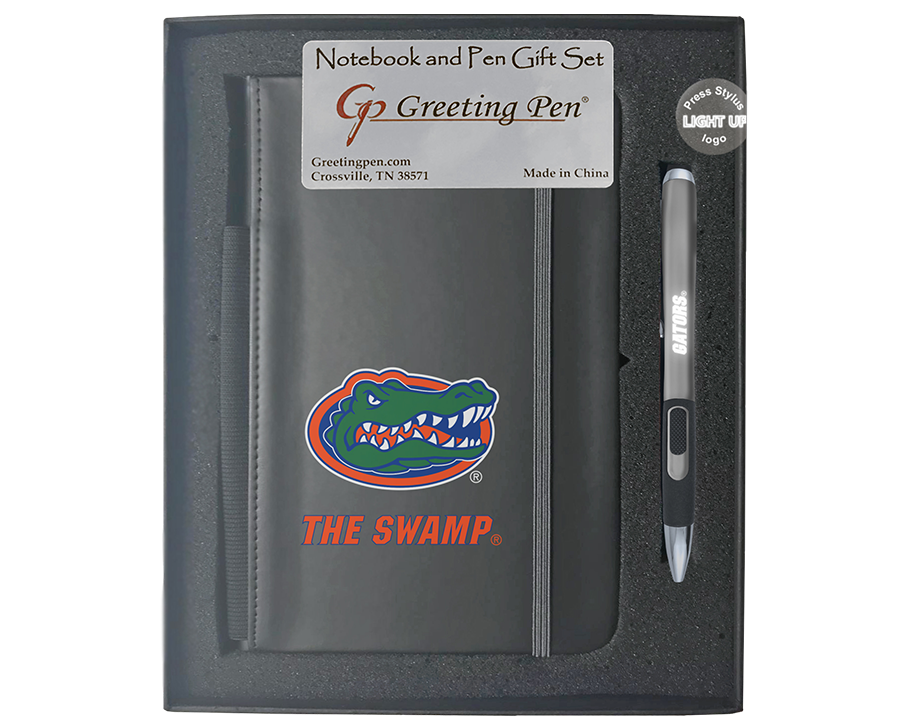Florida: University of Florida Large Notebook Light Up Gift Set