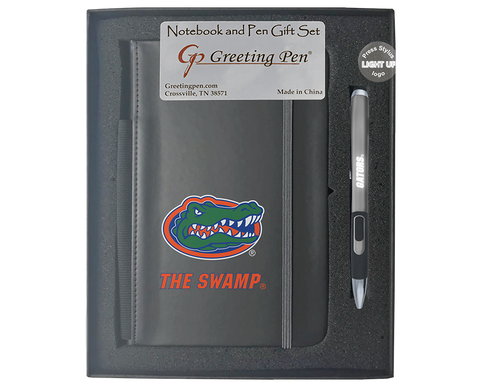 Florida: University of Florida Large Notebook Light Up Gift Set