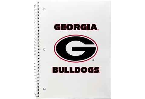 Georgia: University of Georgia Spiral Notebook