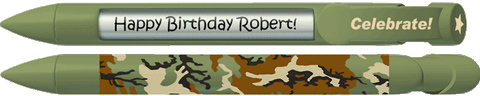 PERSONALIZED Green Camo Pen