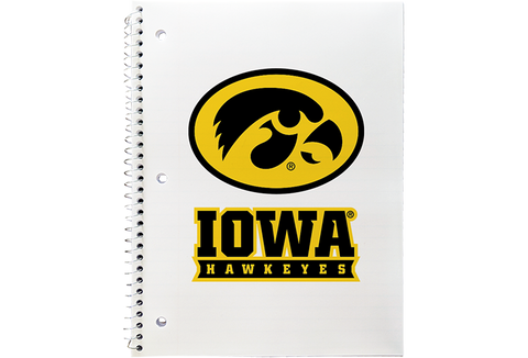 Iowa: University of Iowa Spiral Notebook
