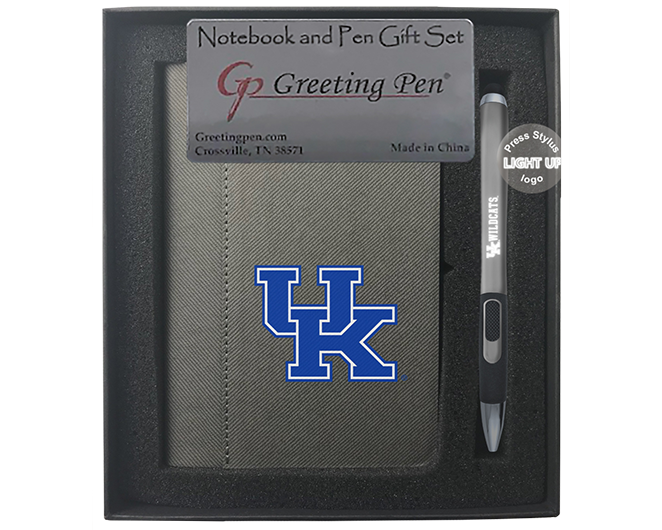 Kentucky: University of Kentucky Small Notebook Light Up Gift Set