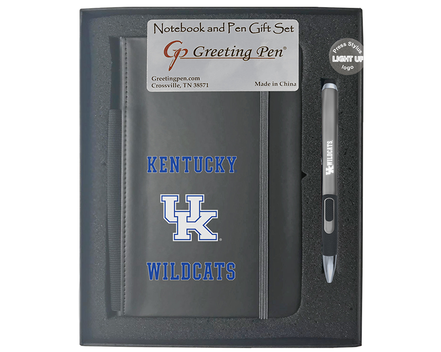 Kentucky: University of Kentucky Large Notebook Light Up Gift Set
