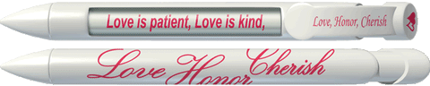 Love Honor Cherish Red Pen