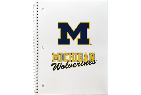 Michigan: University of Michigan Spiral Notebook
