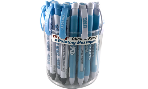 North Carolina: University of North Carolina Braggin' Rights® Canister of 36 pens