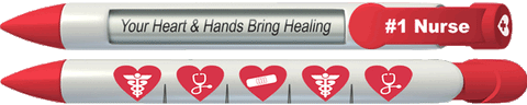 Nursing is a Work of Heart Greeting Pen®