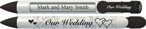 PERSONALIZED Our Wedding Floral Pen