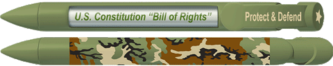 Protect and Defend Camo Pen