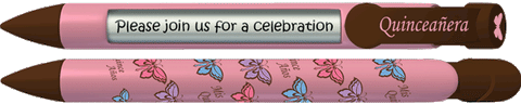 PERSONALIZED Quince Butterflies Pen