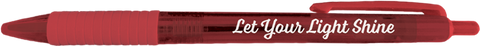 Let Your Light Shine Translucent Pen