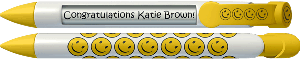 PERSONALIZED Smile & Be Proud Student Greeting Pen®