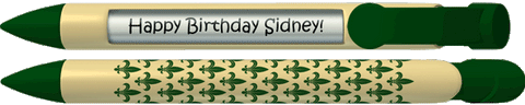 PERSONALIZED Yellow Fleur-de-lis Party Pen®